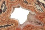 Colorful, Polished Dryhead Agate Slab - Montana #265491-1